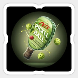 Pickleball Pickle Sticker